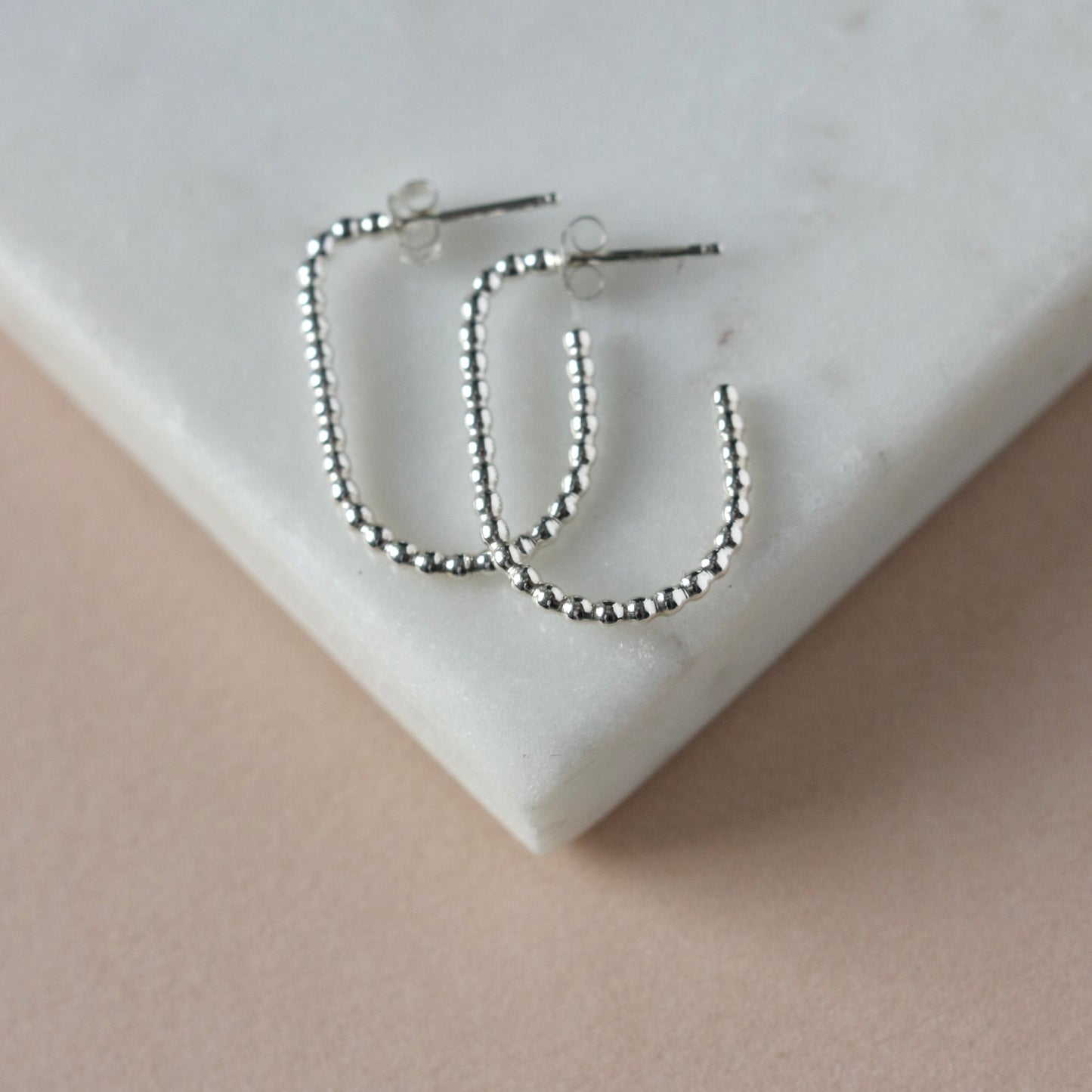 Oval Hoop Earrings