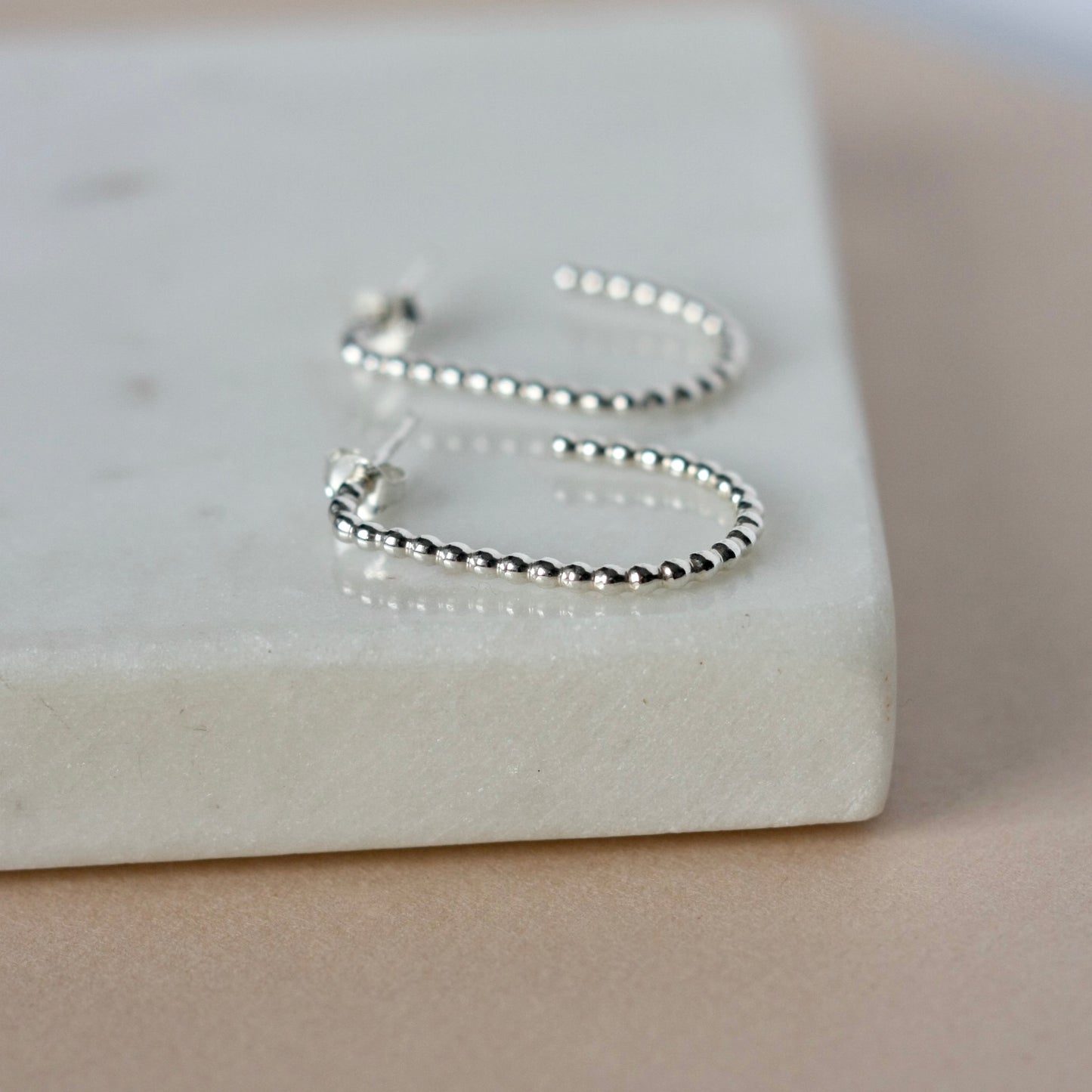 Oval Hoop Earrings