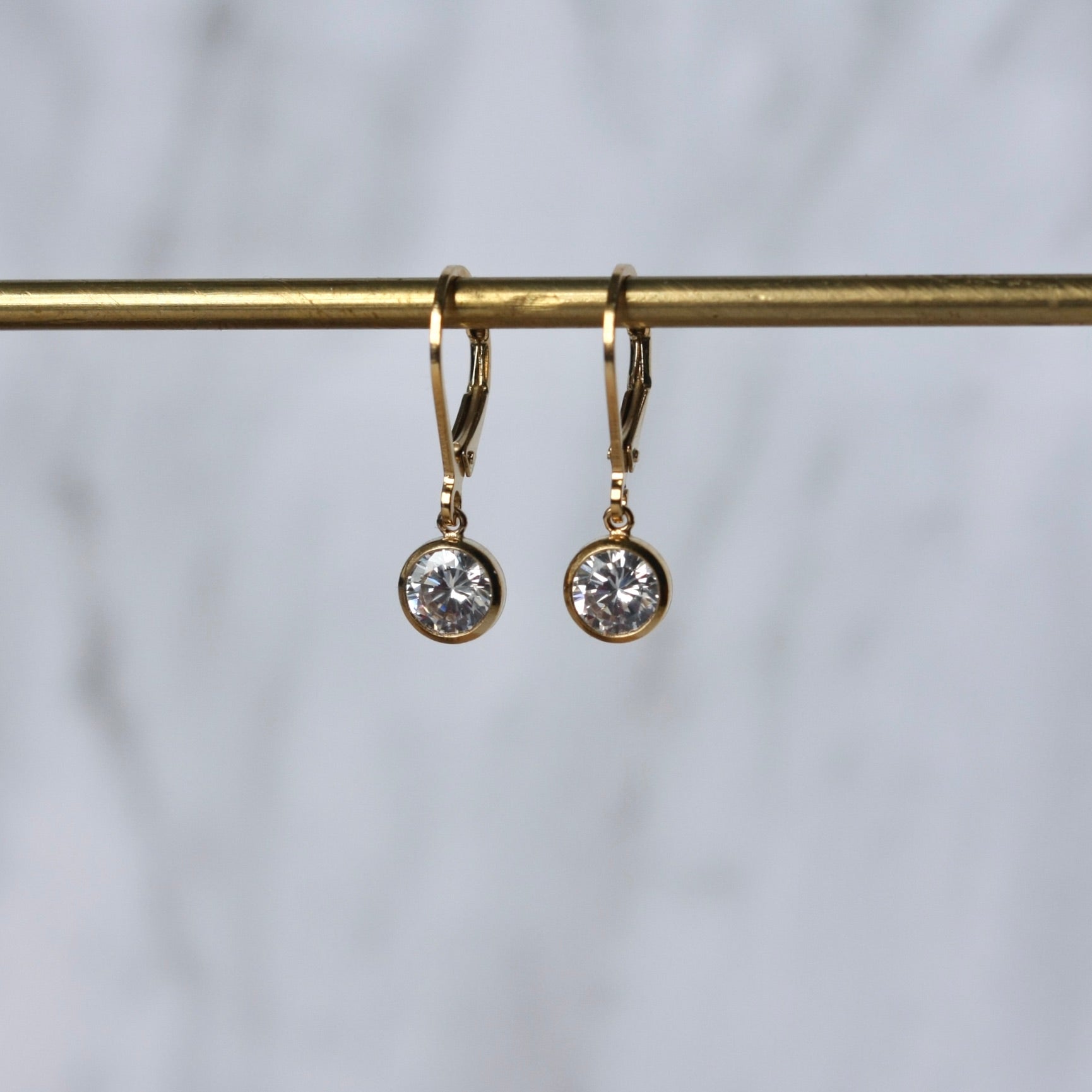 Bezel Dangle Earrings ⋆ Keepsaker Supplies ⋆ Resin Jewellery