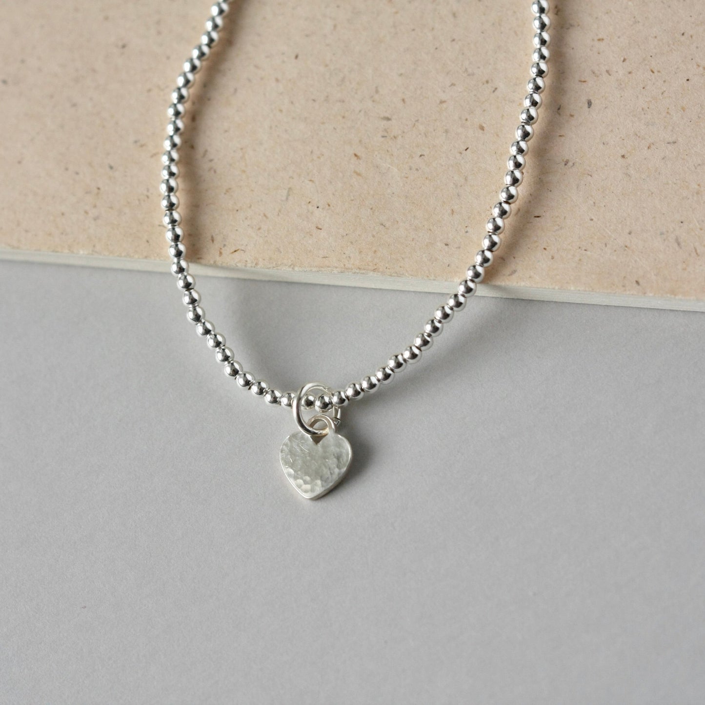 Sterling Silver Beaded Bracelet