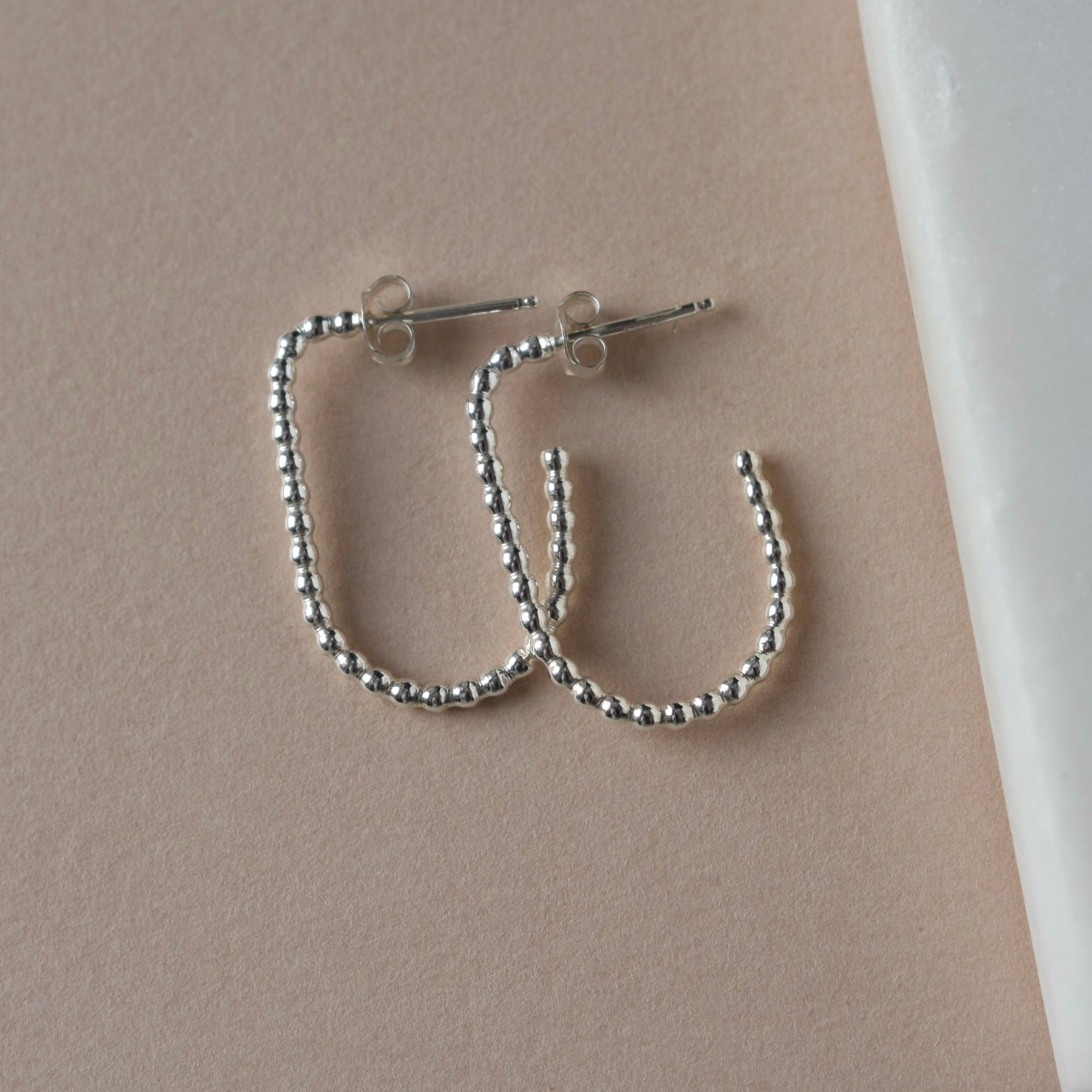 Oval Hoop Earrings