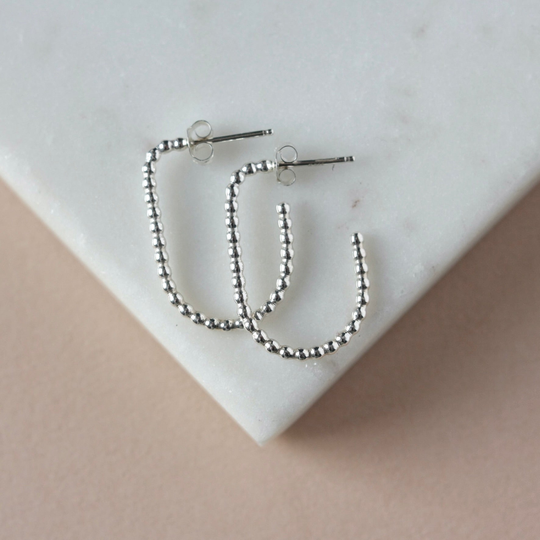 Oval Hoop Earrings