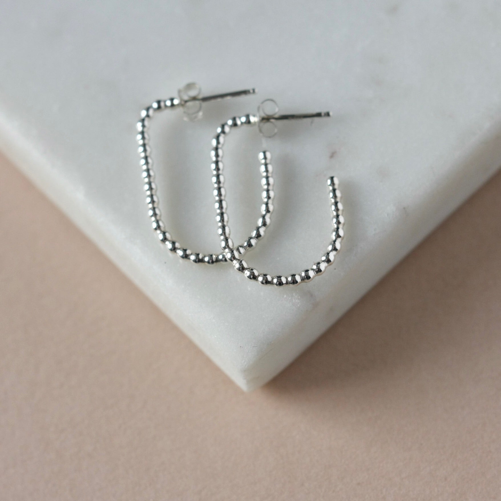 Oval Hoop Earrings