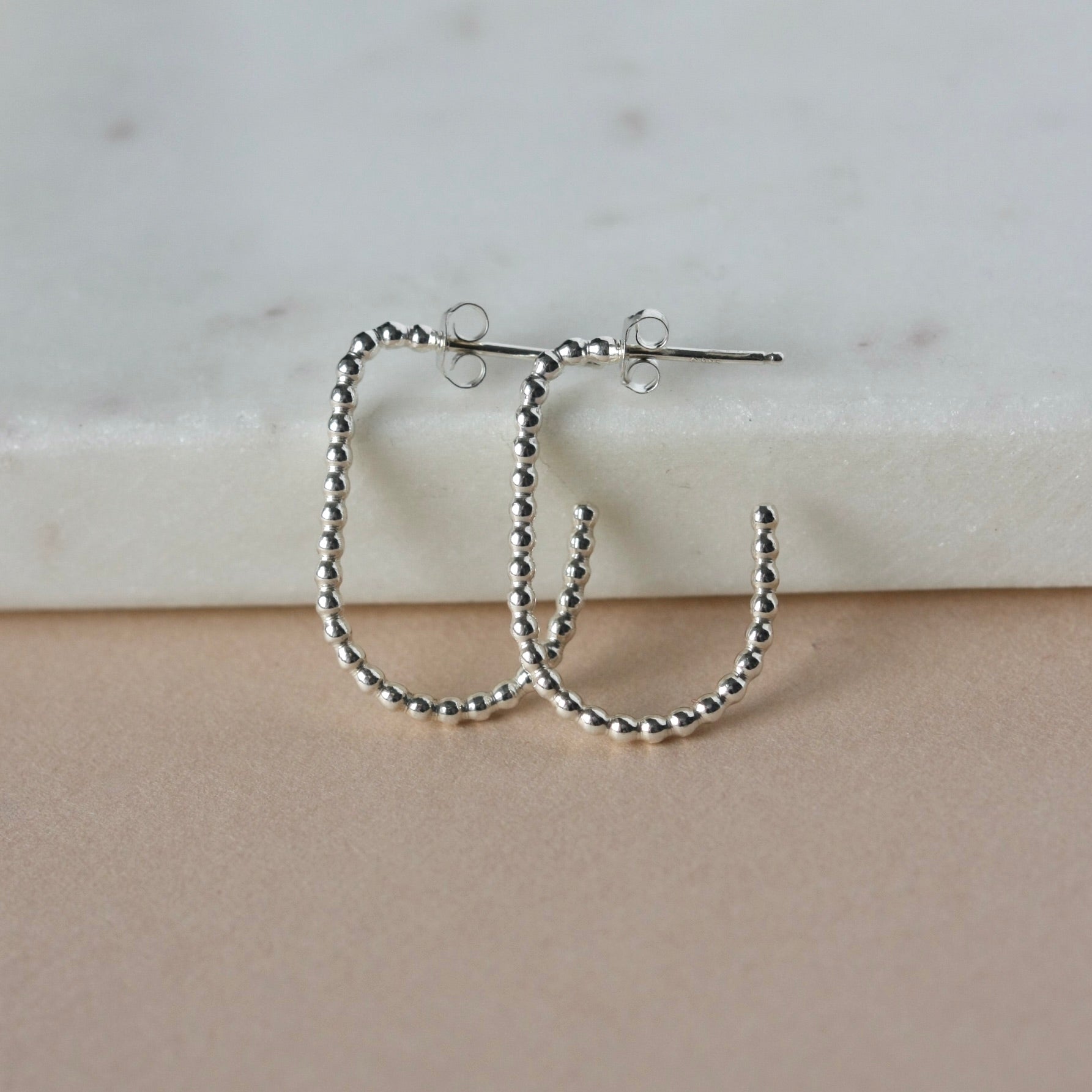 Oval Hoop Earrings