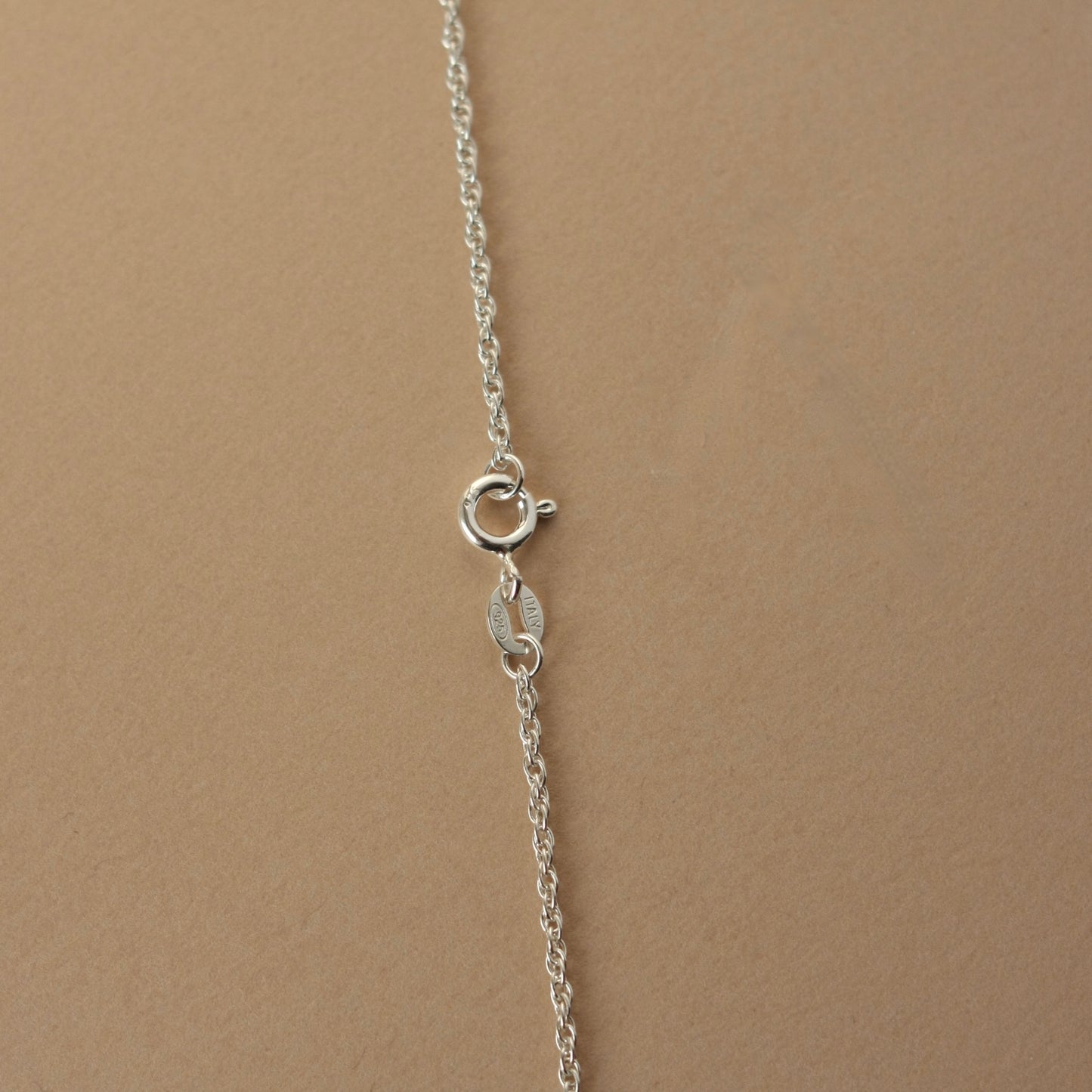Sterling Silver Rope Chain Necklace