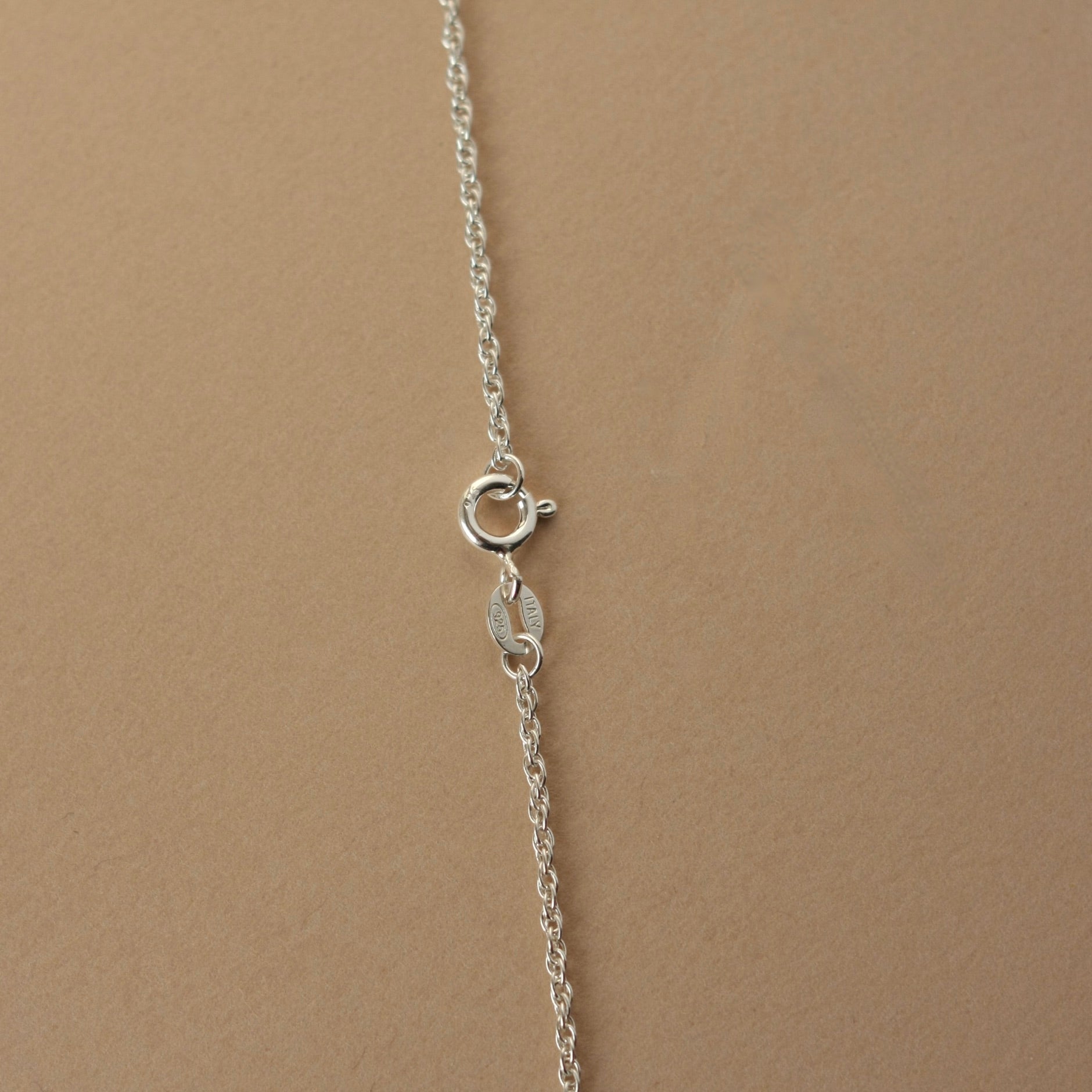 Sterling Silver Rope Chain Necklace