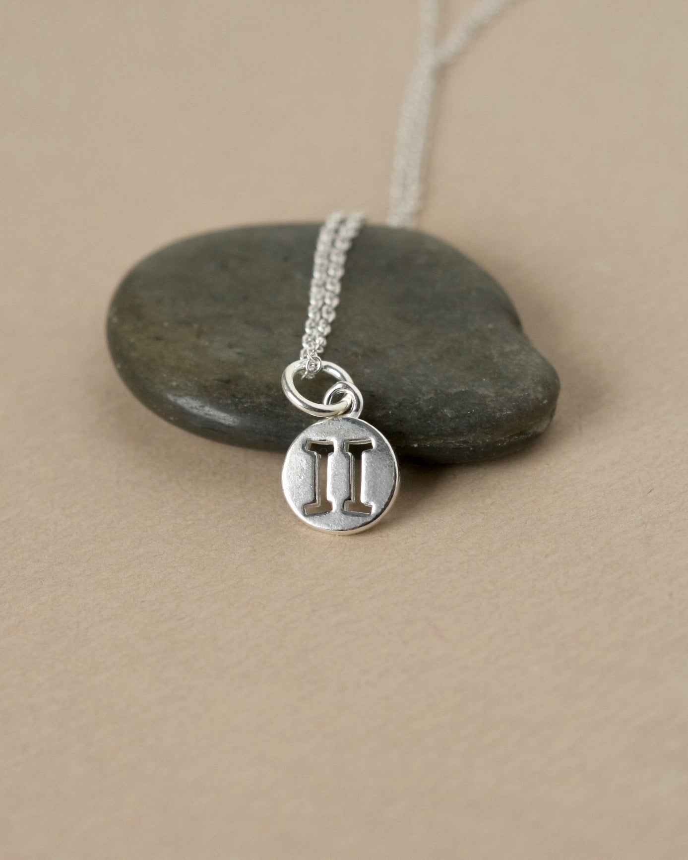 Sterling Silver Zodiac Charm Necklace