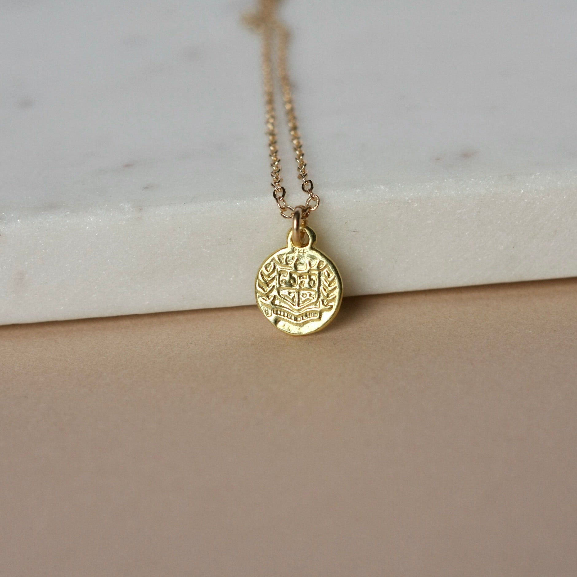 Trendy Minimalist Gold Coin Layering Necklace